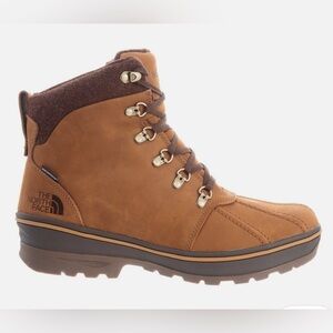 The North Face Tan Leather Boots